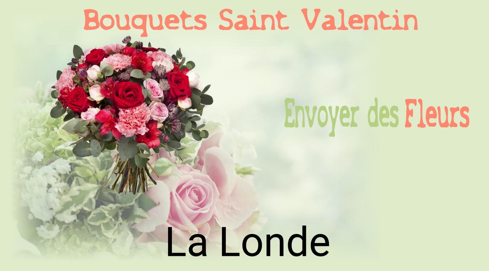 Roses de Saint-Valentin livrées à La Londe